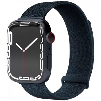 VONMÄHLEN Fitness Loop 2 Bracelet de montre connectée pour boîtiers 44mm, 45mm, 46mm, 49mm, taille unique, bleu marine