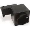 Prise universelle LEUCHTEK LTek LEUCH 279705, commutable 3 phases, 16 A, noire