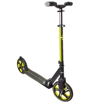 Trottinette en aluminium MUUWMI Scooter PRO, roues 215 mm, lime
