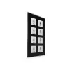 Bouton-poussoir en verre MDT BE-GT08S.01 Plus 8 voies noir