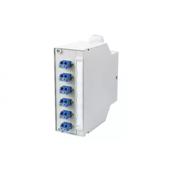 Module d'épissure METZ OpDAT REGpro 6xLC-Duplex OS2 blanc pur RAL 9010 15024A97406-E