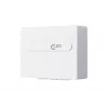 Plaque adaptateur vide METZ BTR NETCOM OpDAT ADT pour 4x SC Simplex / 2x LC Duplex, blanc pur 1501100000HC