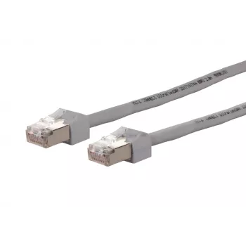 Câble patch METZ CONNECT BTR 13084V0533-E Cat.6 S/FTP RJ45, 0,5 m, gris 13084U0533-E