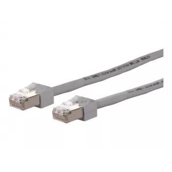 Câble patch METZ CONNECT BTR 13084V0533-E Cat.6 S/FTP RJ45, 0,5 m, gris 13084U0533-E
