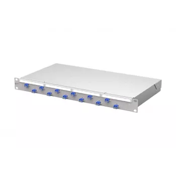 Panneau de brassage fibre optique METZ mecatech VIK 12xLC-D OS2 1504507412-F