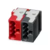 MDT ZBUSKLE Borne de raccordement bus KNX, pack de 50