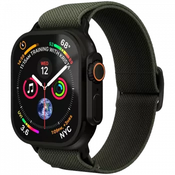 VONMÄHLEN Classic Nylon Loop 40, 41, 42 mm taille unique, Olive Black