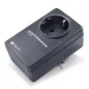 Limiteur de courant d'appel H-Tronic 1114730 SCL 3680 IP20, 16 A, 3680 W, adaptateur prise Schuko, noir