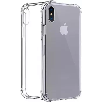 Coque en silicone Four Corners CYOO pour Apple iPhone XS Max - transparente