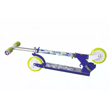 Trottinette 3 roues MUUWMI KiddyScooter Racing, bleue
