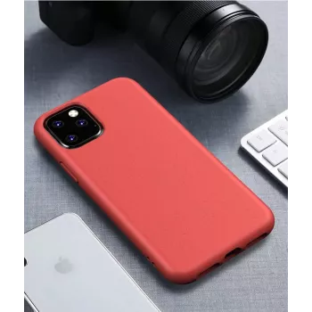 Coque rigide biodégradable BioCase CYOO pour iPhone 11 Pro, rouge CY121577