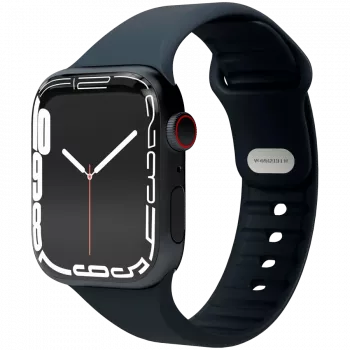 Bracelet Classic Band 2 VONMÄHLEN pour Apple Watch 44/45/46/49 mm, bleu marine