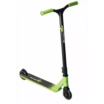 MUUWMI AU 399 Trottinette stunt 100 mm noir/vert