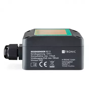 H-Tronic 1115275 Capteur de pluie avec contact relais sans potentiel