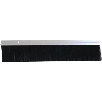 IT-BUDGET 19 inch Cable Entry Brush Strip 1U Black RAL 9005 90ITB19WSKEB