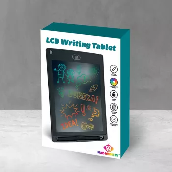 Tablette de dessin LCD multicolore Mad Monkey 8,5 pouces avec stylet 2000102