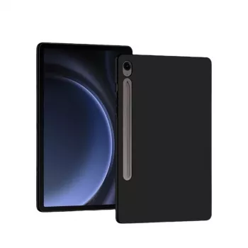 Coque arrière MRDISC pour Samsung Galaxy Tab S9 FE 11 pouces noire TPU (MG-BCSGTABS9FESW)