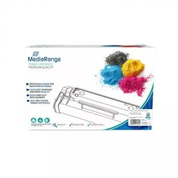 Cartouche de toner cyan MediaRange MRHPTCE401A, compatible, 6000 pages, pour HP LaserJet Enterprise 500 M551/M570/M575