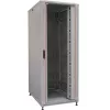 Baie serveur 19 pouces IT-BUDGET SRK - 42U - 800x1000 mm - Porte vitrée/pleine en acier - Passe-câbles - Flatpack - gris clair 90ITB19SRK42810GGN