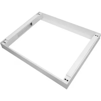 Socle IT-BUDGET pour baie serveur SRK - 600 x 1000 mm - hauteur 100 mm - gris clair (90ITBSOSRK610G)