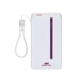 Batterie externe Rivacase VA2312 20000 mAh 22,5 W blanche