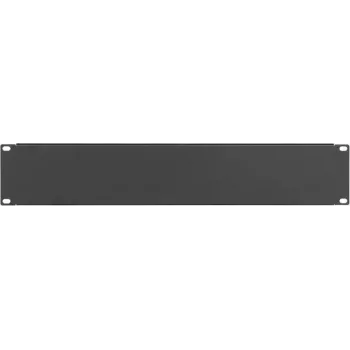 Panneau d'obturation / cache de rack 19 pouces IT-BUDGET - 2U - version métallique stable - noir (90ITBBP2HES)