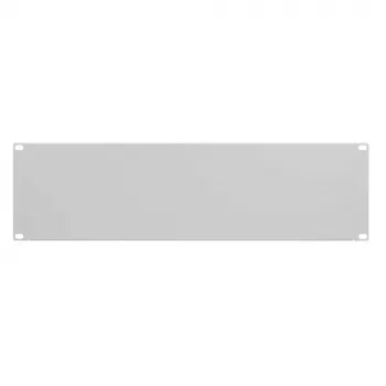 Panneau d'obturation de rack 19 pouces IT-BUDGET 3U gris clair métal 90ITBBP3HEG