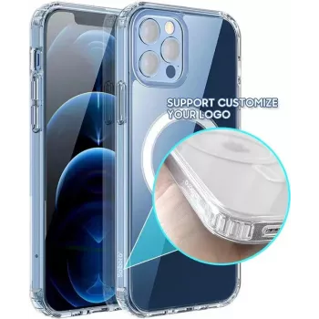 Étui MagSafe CYOO pour iPhone 15 Plus - transparent CY123285