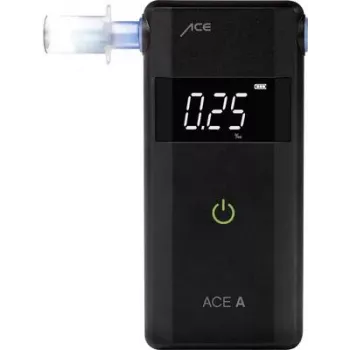 ACE OF SWEDEN ACE A Alcootest noir 0,00 à 4,00 ‰ alarme, écran, fonction compte à rebours 107059