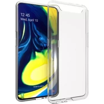Coque en silicone ultra fine CYOO pour Samsung Galaxy A80/A90 - transparente
