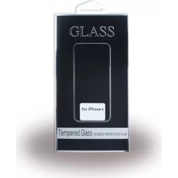 Film de protection d'écran en verre trempé 5D Premium CYOO pour Apple iPhone X - noir