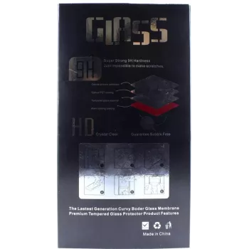 Film de protection d'écran en verre trempé 9D CYOO CY120707 pour Huawei P30 - noir