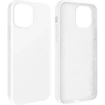 CYOO coque rigide Premium en silicone liquide pour Apple iPhone 13 mini - blanc CY122563