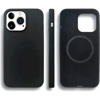 CYOO coque en silicone liquide pour iPhone 15 Pro noir (CY123282)