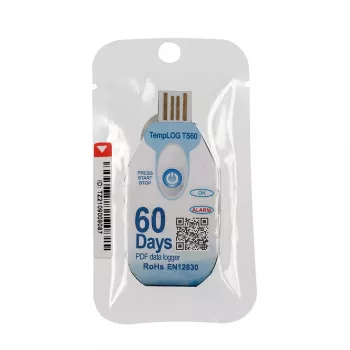 Enregistreur de température à usage unique TFA Dostmann TempLOG -30 à +60 °C, USB, IP67, 16 000 relevés 31.1062.02