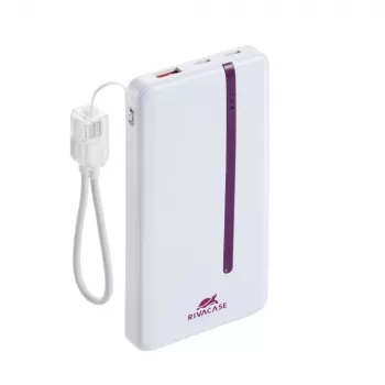 Batterie externe Rivacase VA2311 10000 mAh 22,5 W blanche