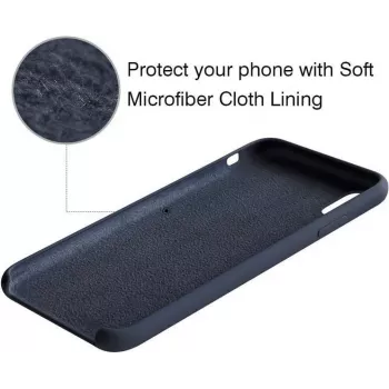 Coque premium en silicone liquide CYOO pour Huawei P20 Pro - noire
