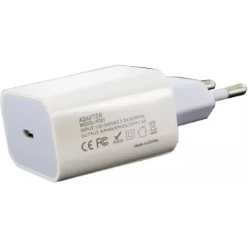 Chargeur secteur CYOO PD01 20W USB-C Power Delivery - blanc CY121761