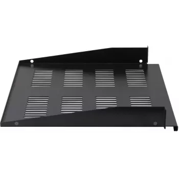 Étagère fixe Rockstable RS19-FH18 19 pouces 1U profondeur 400 mm charge admissible 25 kg noire