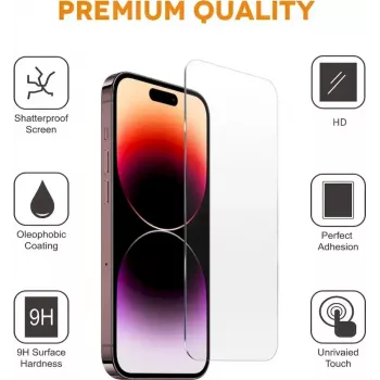 Protection d'écran Cyoo Pro pour iPhone 15 Pro (CY123298)