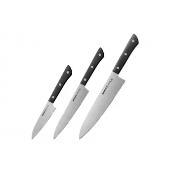 Ensemble de 3 couteaux SAMURA Harakiri