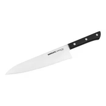 Couteau de chef Samura Harakiri 208 mm, AUS-8, manche ABS (SHR-0086B)