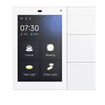 GVS Touchpanel S3 KNX Room Controller with Intercom and App Server, White 503051170