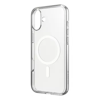 Black Rock Cover Mag Clear étui pour Apple iPhone 16 Plus, transparent 00228103