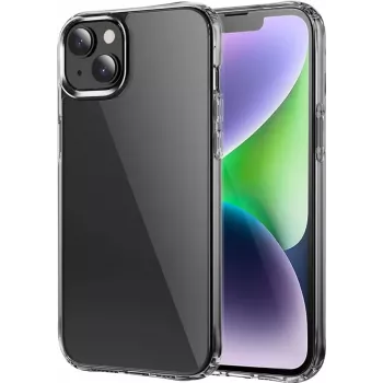 Coque en silicone CYOO pour Apple iPhone 15 Pro transparente (CY123232)