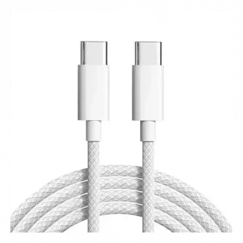 Câble USB-C vers USB-A Cyoo Cotton 1 m - tressé, charge 3 A et synchronisation de données (CY123446)