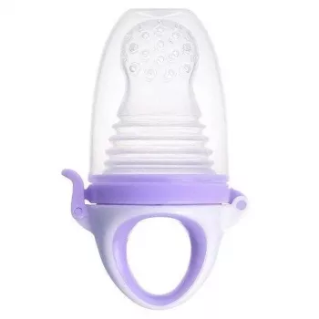 Dispositif d'alimentation pour bébé Food Feeder Plus Kidsme dès 6 mois, lavande
