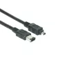 Câble FireWire 1394a EXSYS 6 broches vers 4 broches, 1,5 m, noir EX-K6810