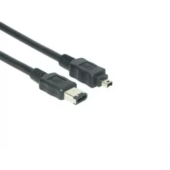 Câble FireWire 1394a EXSYS 6 broches vers 4 broches, 1,5 m, noir EX-K6810