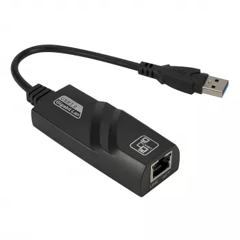 Adaptateur USB 3.2 Gen 1 vers Gigabit Ethernet EXSYS EX-1320-3 (Realtek RTL8153)